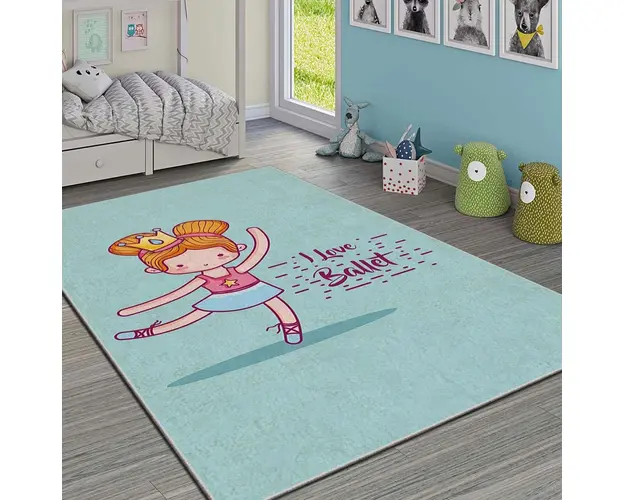 Covor, HMI KDC-101, 100x180 cm, Poliester, Multicolor