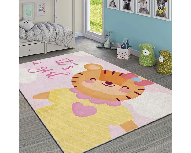 Covor, HMI KDC-103, 100x140 cm, Poliester, Multicolor