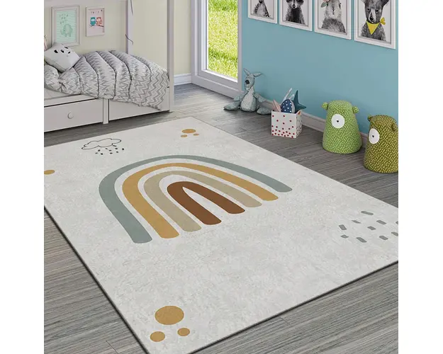 Covor, HMI KDC-107, 100x140 cm, Poliester, Multicolor