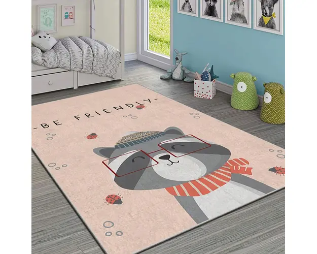 Covor, HMI KDC-114, 100x180 cm, Poliester, Multicolor