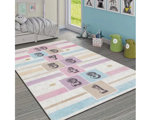 Covor, HMI KDC-119, 100x140 cm, Poliester, Multicolor