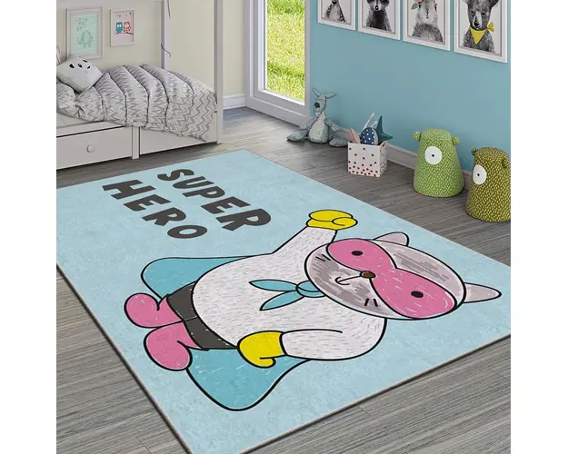 Covor, HMI KDC-26, 100x140 cm, Poliester, Multicolor