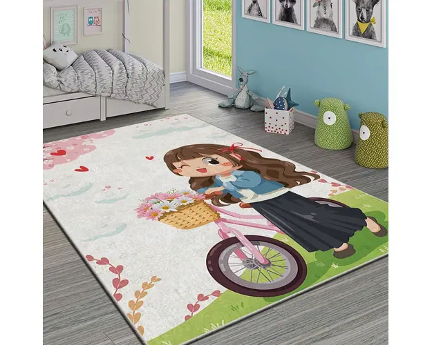 Covor, HMI KDC-35, 100x140 cm, Poliester, Multicolor