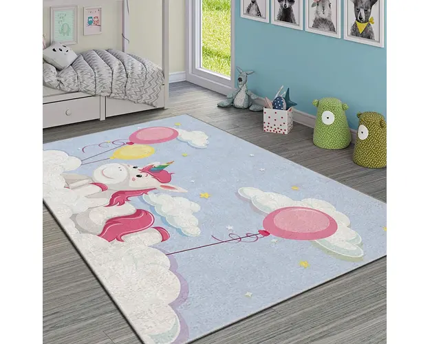 Covor, HMI KDC-37, 100x140 cm, Poliester, Multicolor
