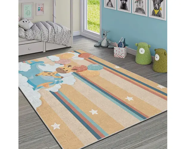 Covor, HMI KDC-48, 100x140 cm, Poliester, Multicolor