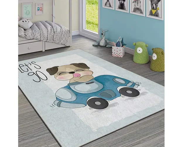 Covor, HMI KDC-49, 100x140 cm, Poliester, Multicolor