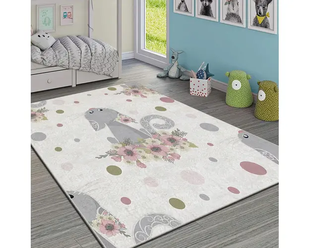 Covor, HMI KDC-51, 100x140 cm, Poliester, Multicolor