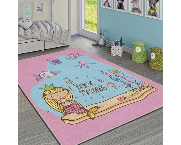 Covor, HMI KDC-57, 100x180 cm, Poliester, Multicolor