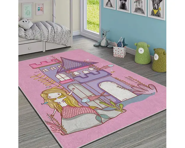 Covor, HMI KDC-58, 100x180 cm, Poliester, Multicolor