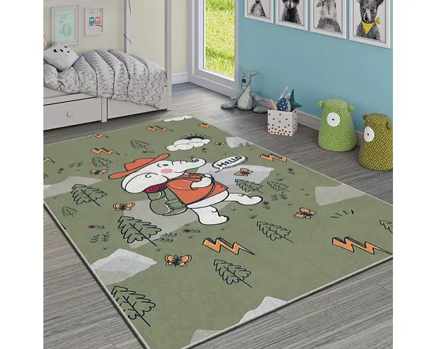 Covor, HMI KDC-61, 100x180 cm, Poliester, Multicolor