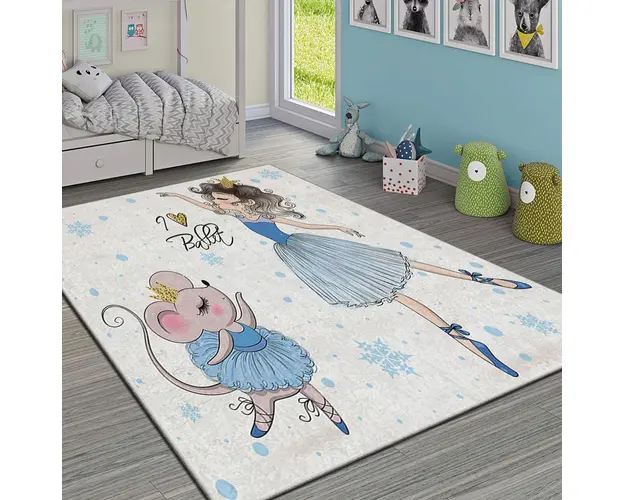 Covor, HMI KDC-63, 100x140 cm, Poliester, Multicolor