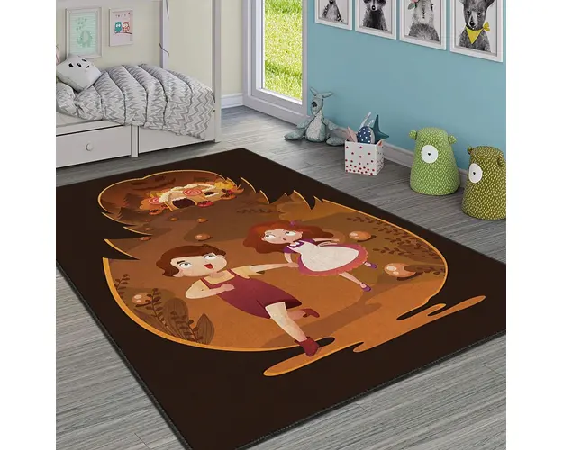 Covor, HMI KDC-67, 100x180 cm, Poliester, Multicolor