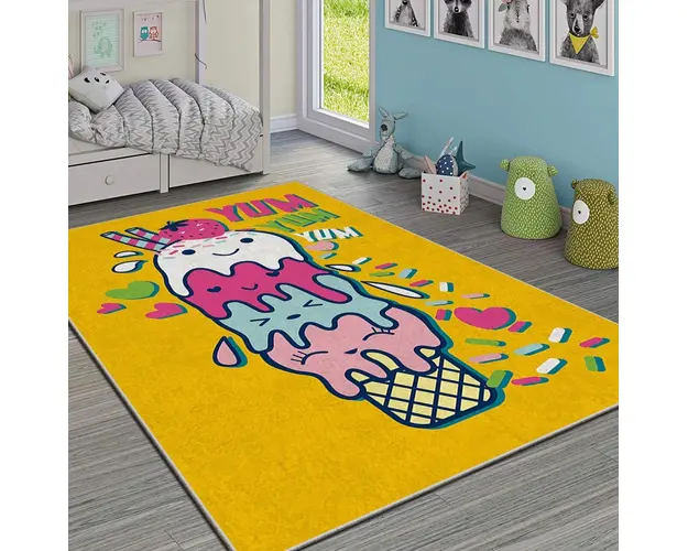 Covor, HMI KDC-72, 100x140 cm, Poliester, Multicolor