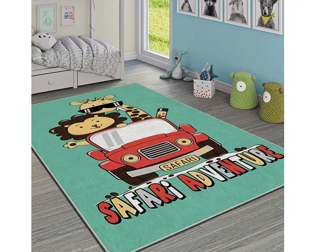 Covor, HMI KDC-74, 100x140 cm, Poliester, Multicolor