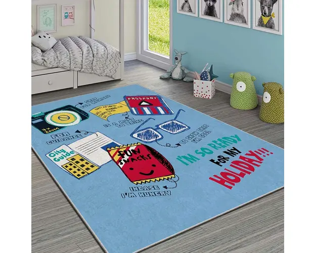 Covor, HMI KDC-75, 100x180 cm, Poliester, Multicolor