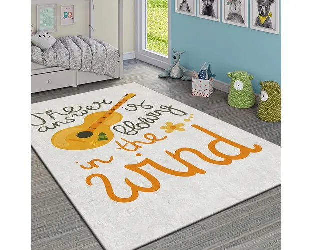 Covor, HMI KDC-82, 100x140 cm, Poliester, Multicolor