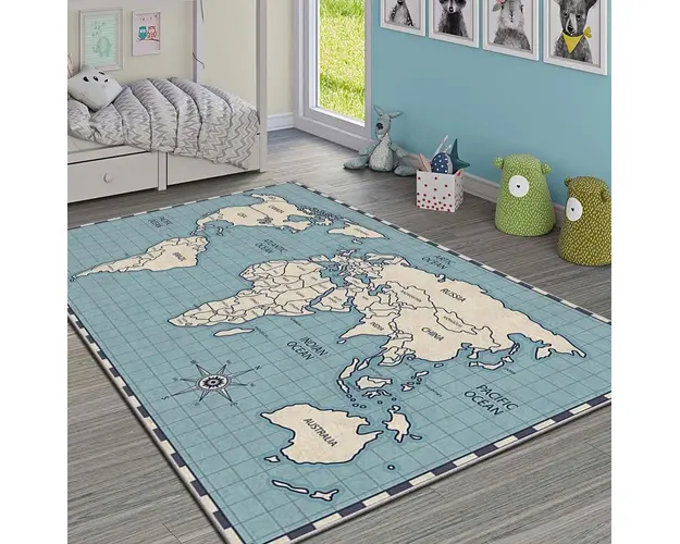 Covor, HMI KDC-83, 100x140 cm, Poliester, Multicolor