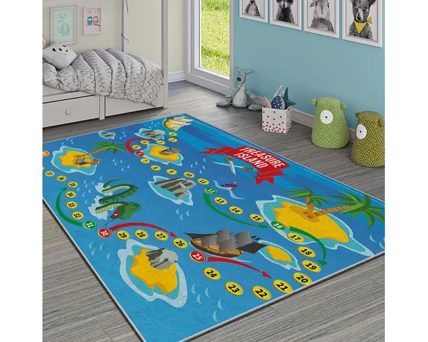 Covor, HMI KDC-86, 100x180 cm, Poliester, Multicolor