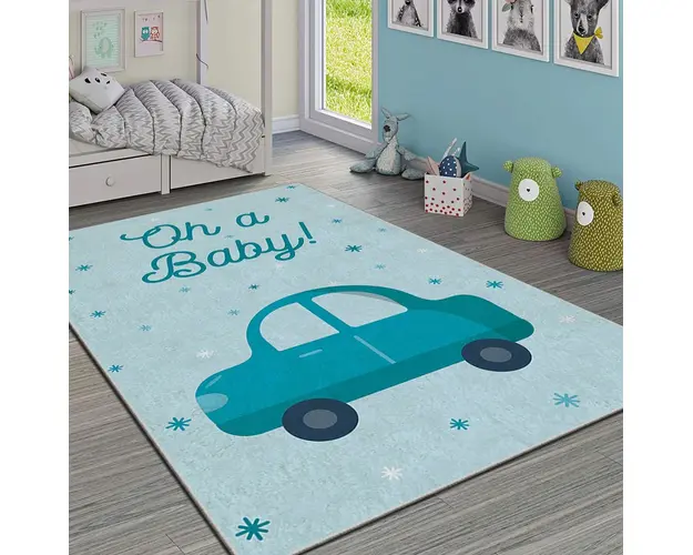 Covor, HMI KDC-89, 100x140 cm, Poliester, Multicolor