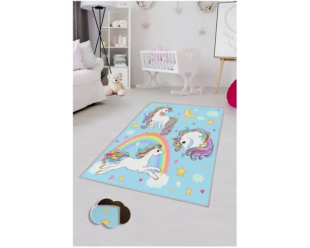 Covor, HMNT236, 120x180 cm, Poliester, Multicolor