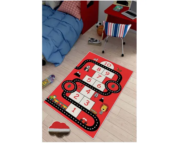 Covor, HMNT470, 140x220 cm, Poliester, Multicolor