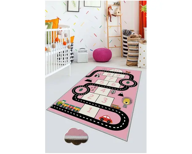 Covor, HMNT473, 180x280 cm, Poliester, Multicolor