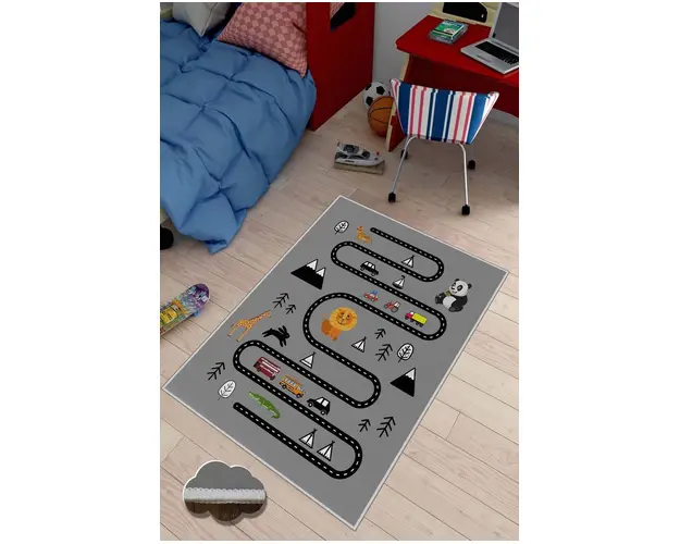 Covor, HMNT475, 140x220 cm, Poliester, Multicolor