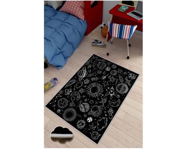 Covor, HMNT488, 160x230 cm, Poliester, Multicolor