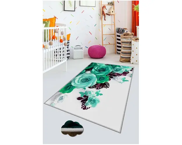 Covor, HMNT497, 180x280 cm, Poliester, Multicolor