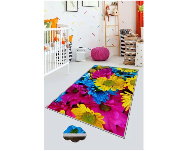 Covor, HMNT505, 140x220 cm, Poliester, Multicolor