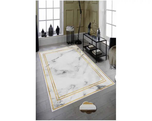 Covor de hol, HMNT594, 80x200 cm, Poliester, Multicolor