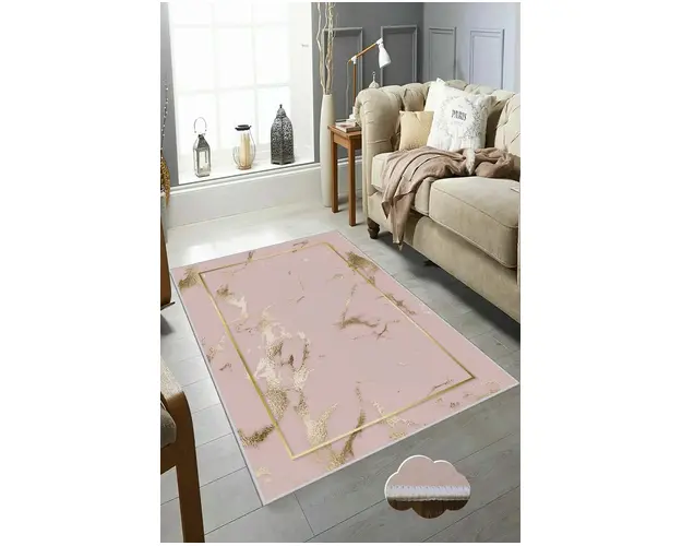 Covor, HMNT598, 60x100 cm, Poliester, Multicolor