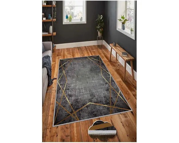 Covor, HMNT753, 140x220 cm, Poliester, Multicolor