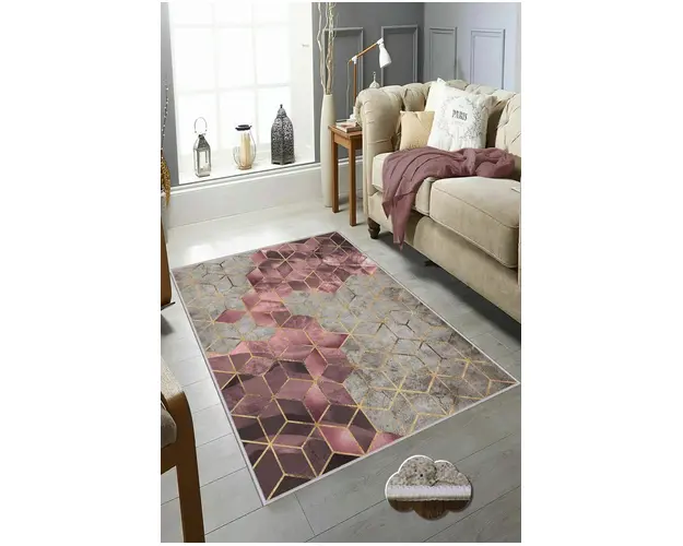 Covor, HMNT771, 160x230 cm, Poliester, Multicolor