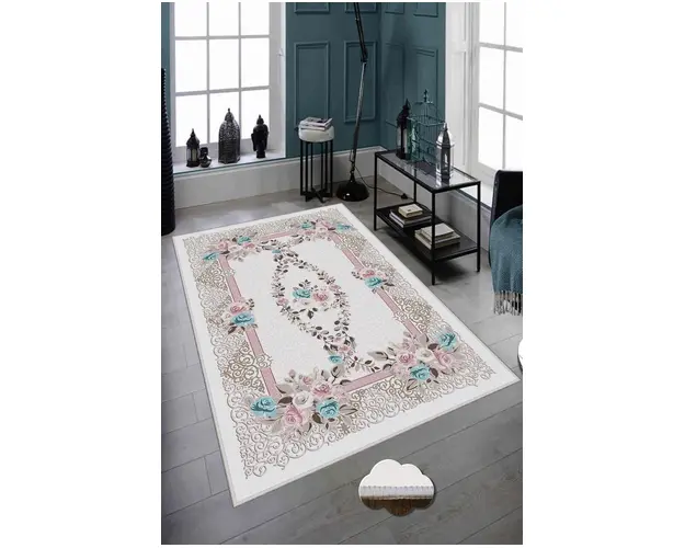 Covor, HMNT862, 50x80 cm, Poliester, Multicolor