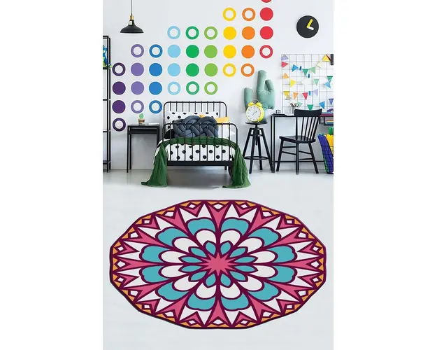 Covor, HMNT943, 160x230 cm, Poliester, Multicolor