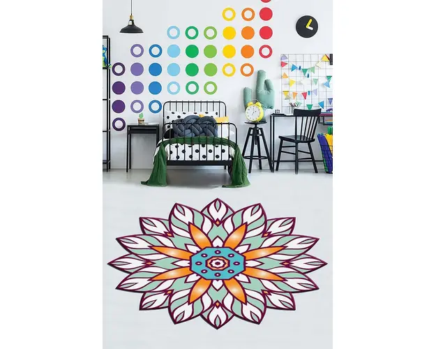 Covor, HMNT945, 140x220 cm, Poliester, Multicolor