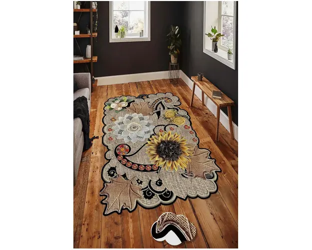 Covor, HMNT974, 120x180 cm, Poliester, Multicolor
