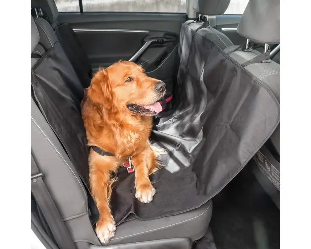 Husa auto de protectie pentru caini InnovaGoods, 120 x 140 cm, poliester