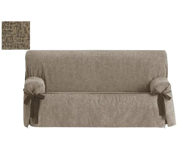 Husa pentru canapea, Dream Universal, 2 locuri, maro C/37