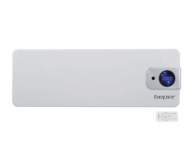 Incalzitor de aer digital Beper, 51x14x19 cm, ABS/ceramica, alb