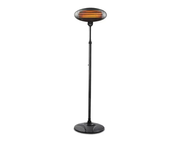 Incalzitor pentru terasa Beper, 2000 W, 50x50x178.5-211 cm, ABS/metal, negru