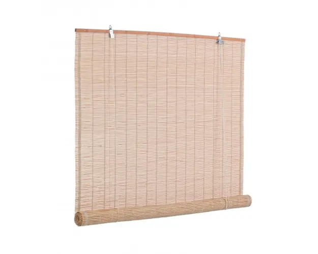Jaluzea tip rulou, Nizza Brown, Bizzotto, 120x260 cm, bambus, maro
