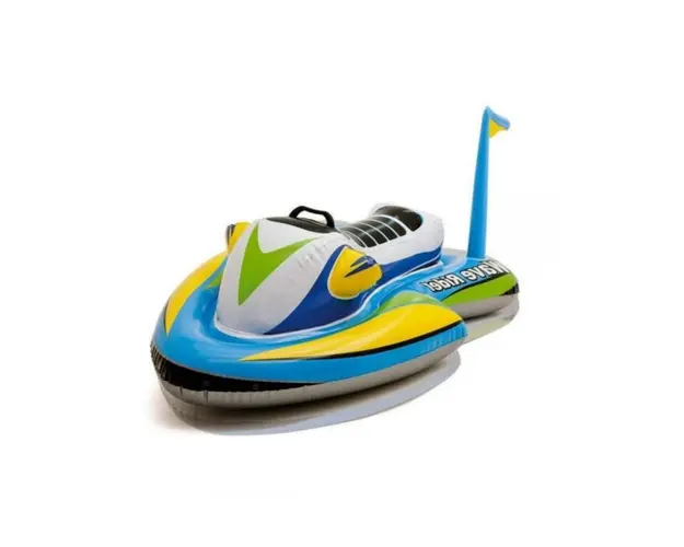 Saltea gonflabila Jet ski, Intex, 117x77 cm, polivinil, multicolor