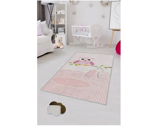 Covor de hol, KHMFESTO0017KEÇE, 80x200 cm, Poliester, Multicolor