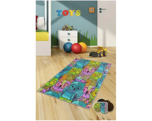 Covor, KHMFESTO0018KEÇE, 180x280 cm, Poliester, Multicolor