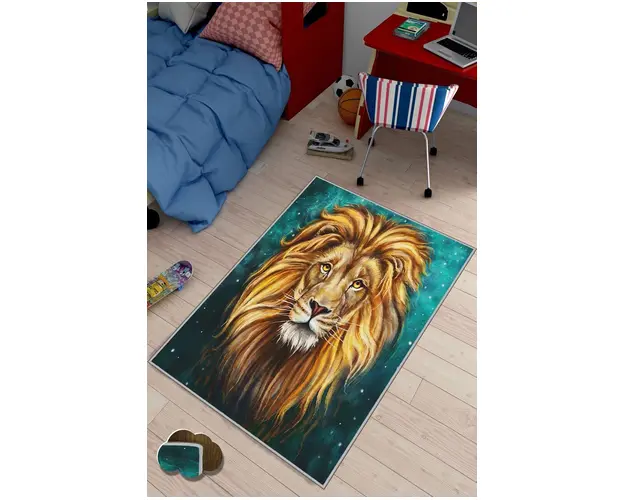 Covor, KHMFESTO001KEÇE, 120x180 cm, Poliester, Multicolor