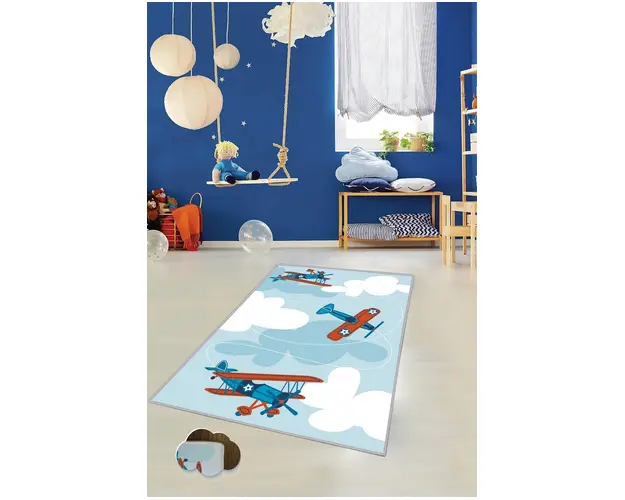 Covor, KHMFESTO0024KEÇE, 180x280 cm, Poliester, Multicolor