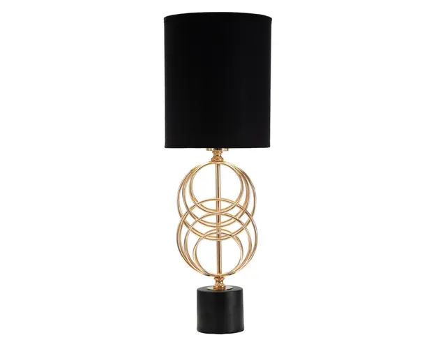 Lampa de masa Circly, Mauro Ferretti, Ø20 x 58.5 cm, 1 x E27, 40W, fier/PVC/textil