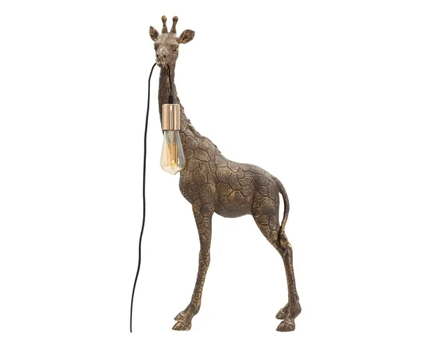 Lampa de masa Giraffe, Mauro Ferretti, 1 x E27, 40W, 40x22x80 cm, auriu